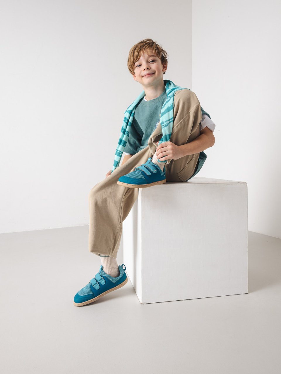 Kids barefoot sneakers Be Lenka Bounty Kids - Aqua