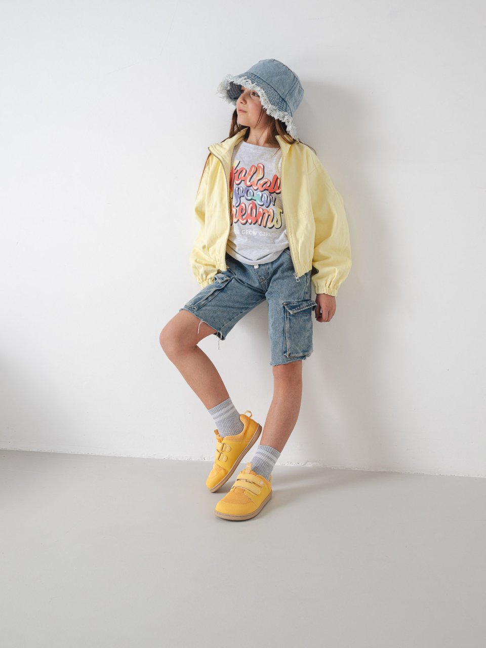 Kids barefoot sneakers Be Lenka Bounty Kids - Yellow
