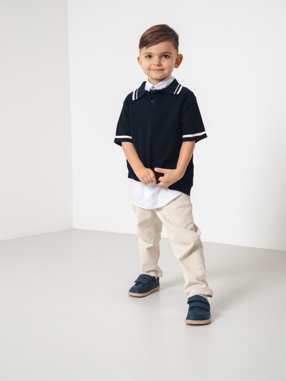 Kids barefoot sneakers Be Lenka Energise Preschool - Navy