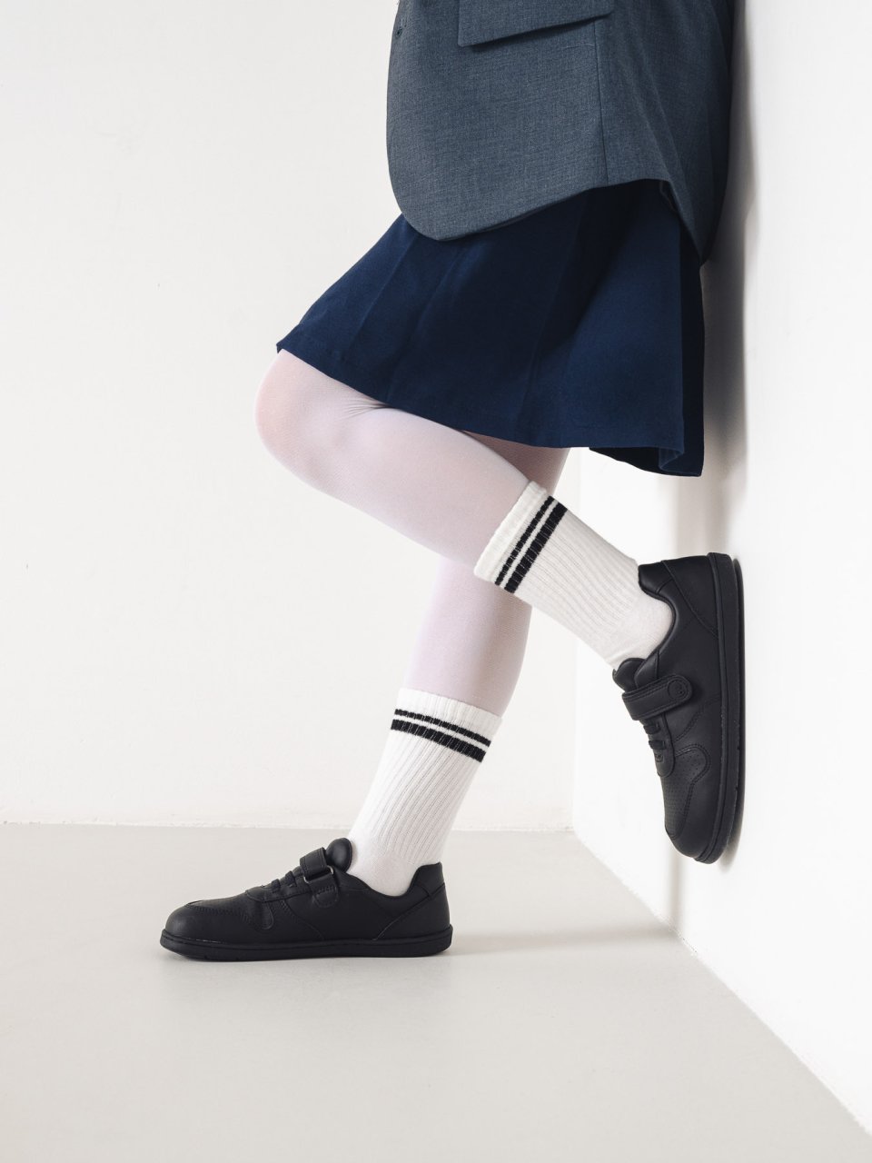 Kids barefoot sneakers Be Lenka Scoot Kids - All Black