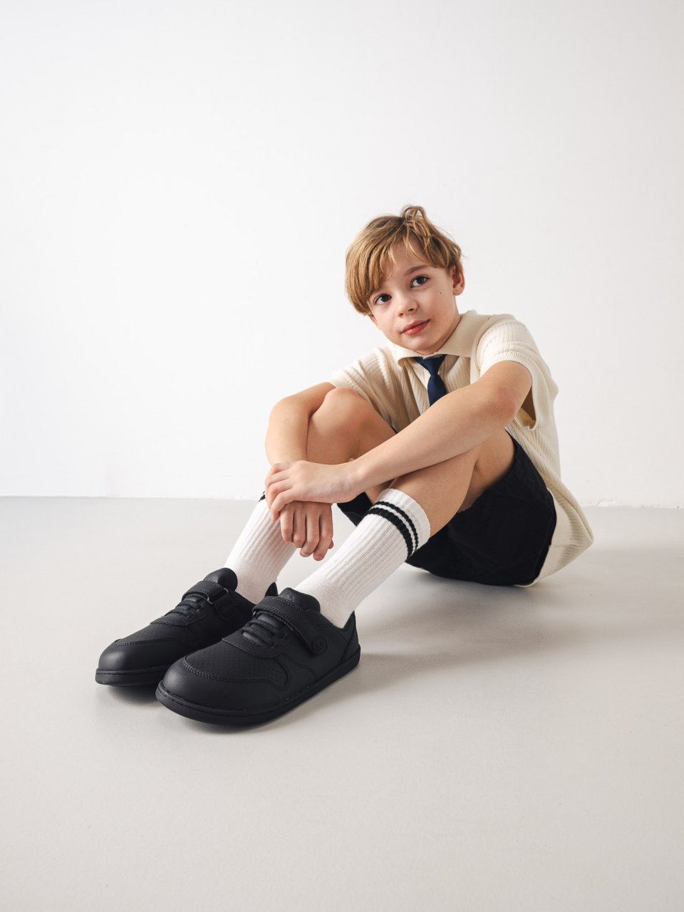 Kids barefoot sneakers Be Lenka Scoot Kids - All Black
