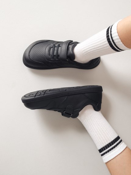 Kids barefoot sneakers Be Lenka Scoot Junior - All Black