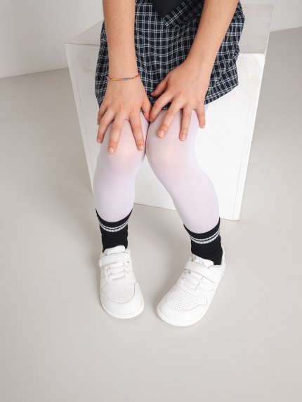 Kids barefoot sneakers Be Lenka Scoot Kids - All White