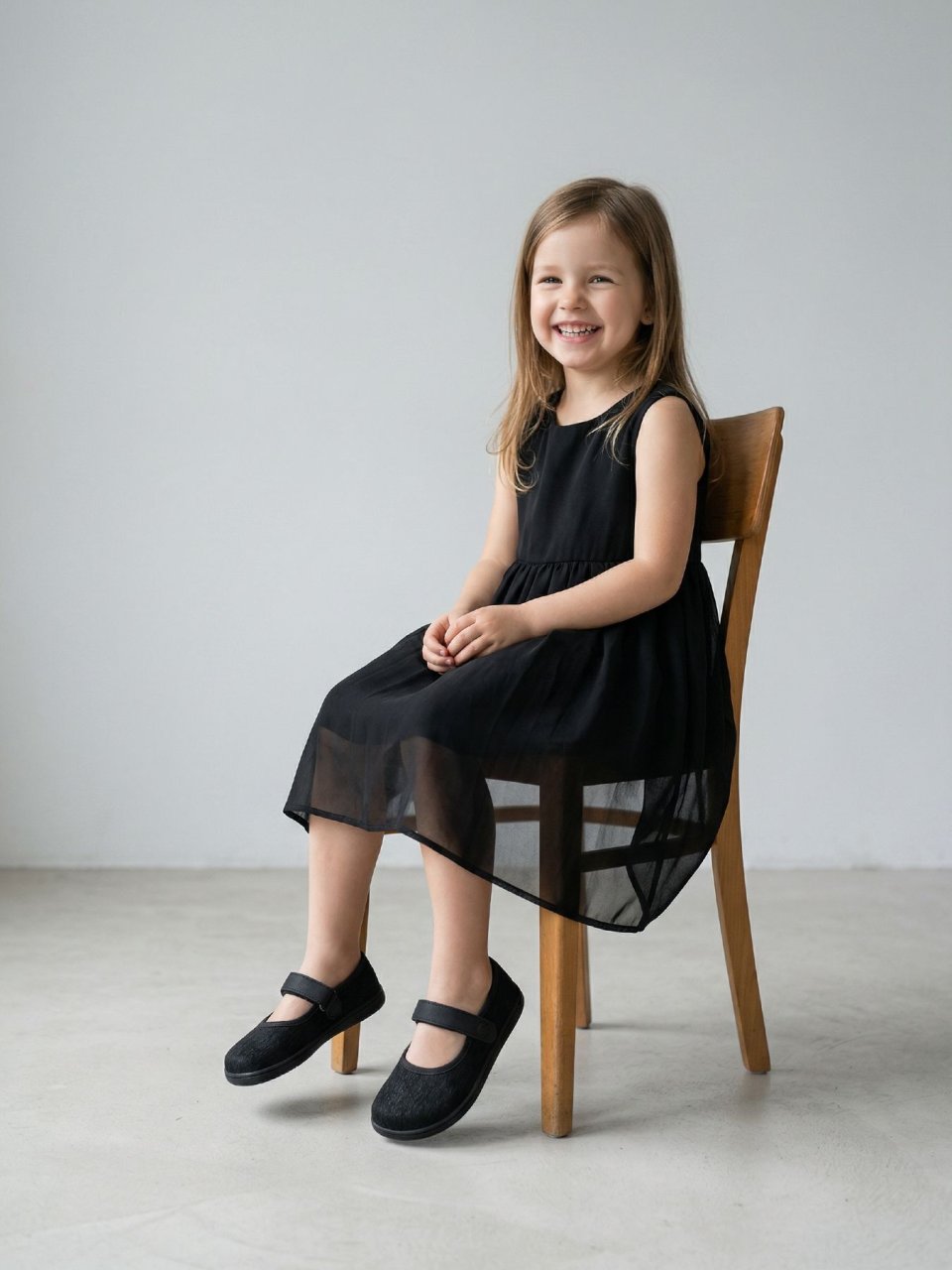 Kids Barefoot Sneakers Be Lenka Tinkee Kids - All Black Sparkle