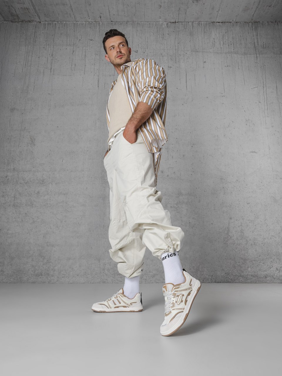 Barefoot Sneakers Barebarics Dropsta - Beige