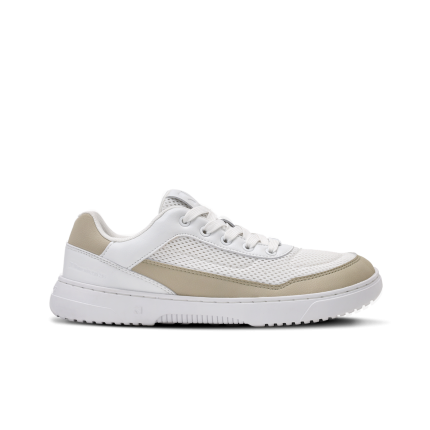 Barefoot Sneakers Barebarics Vaporo - White & Beige