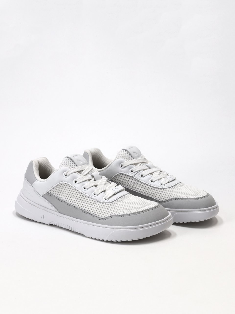 Barefoot Sneakers Barebarics Vaporo - White & Light Grey