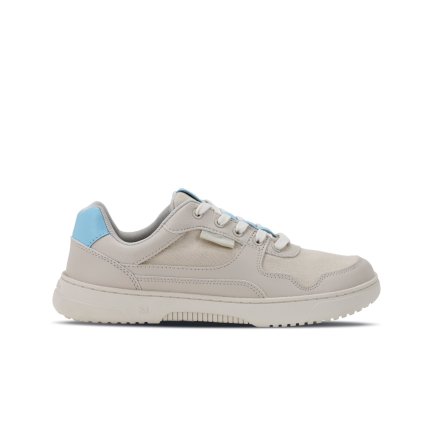Barefoot Sneakers Barebarics Zing Vegan - Off-White & Blue
