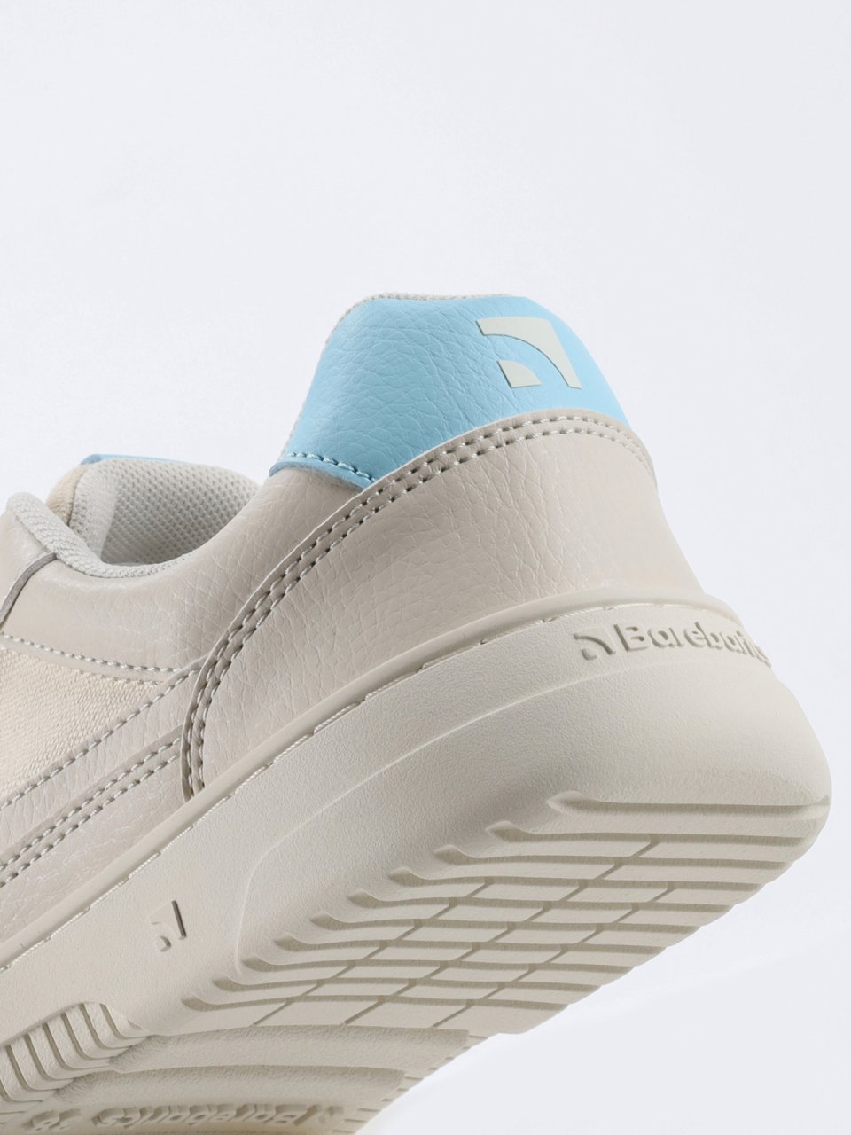 Barefoot Sneakers Barebarics Zing Vegan - Off-White & Blue