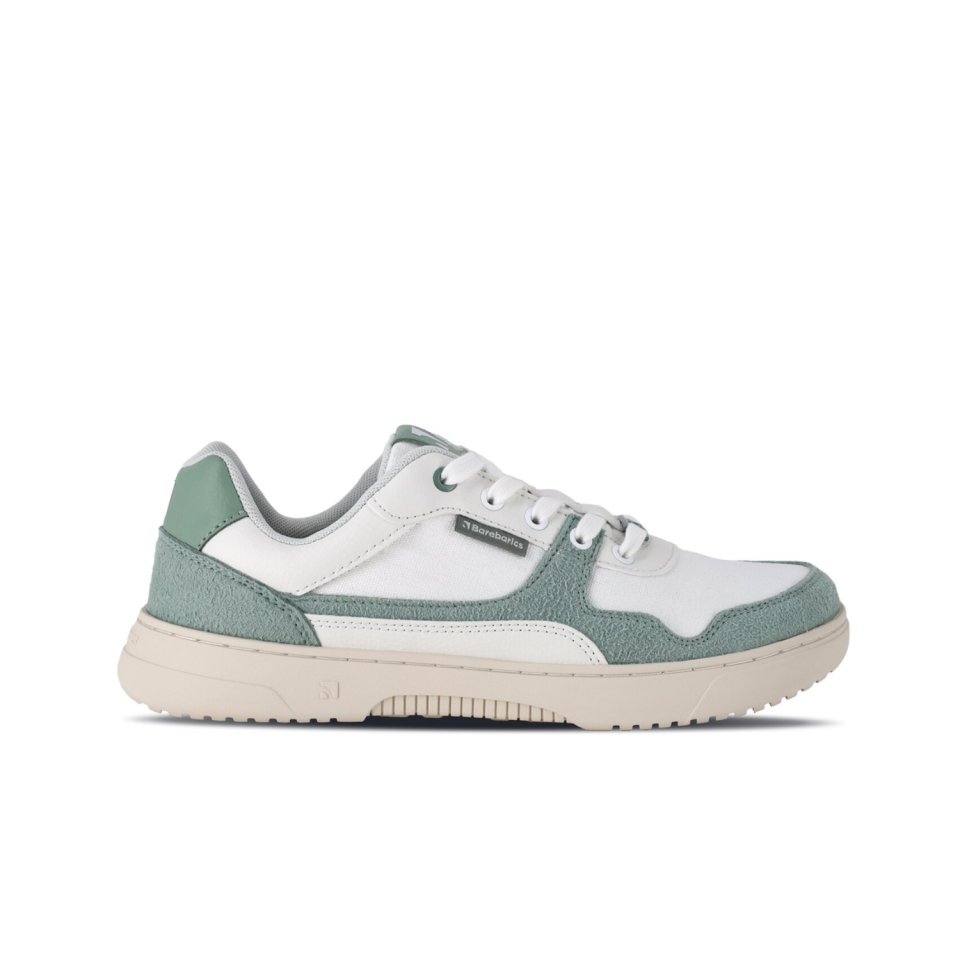 Barefoot Sneakers Barebarics Zing Vegan - White & Green
