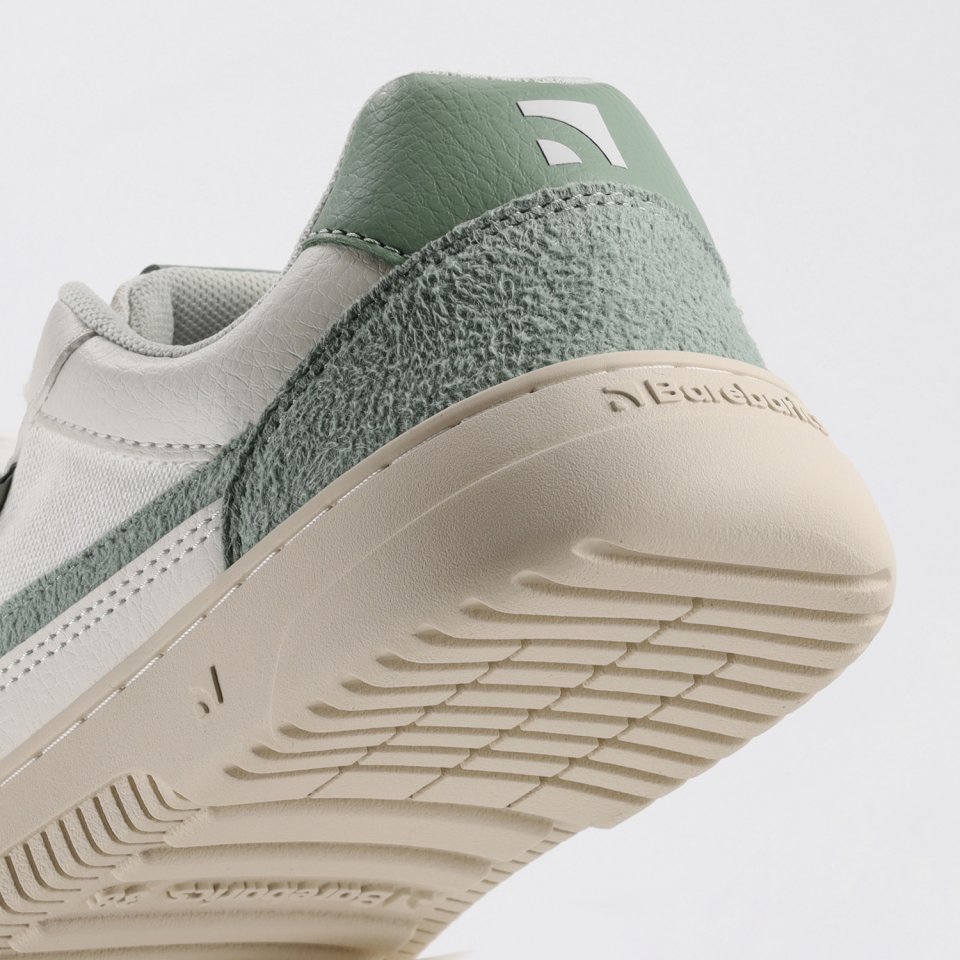 Barefoot Sneakers Barebarics Zing Vegan - White & Green