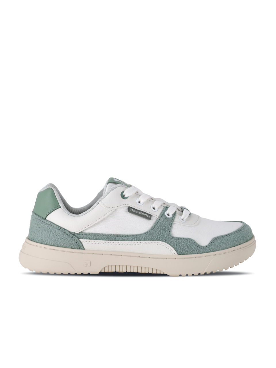 Barefoot Sneakers Barebarics Zing Vegan - White & Green