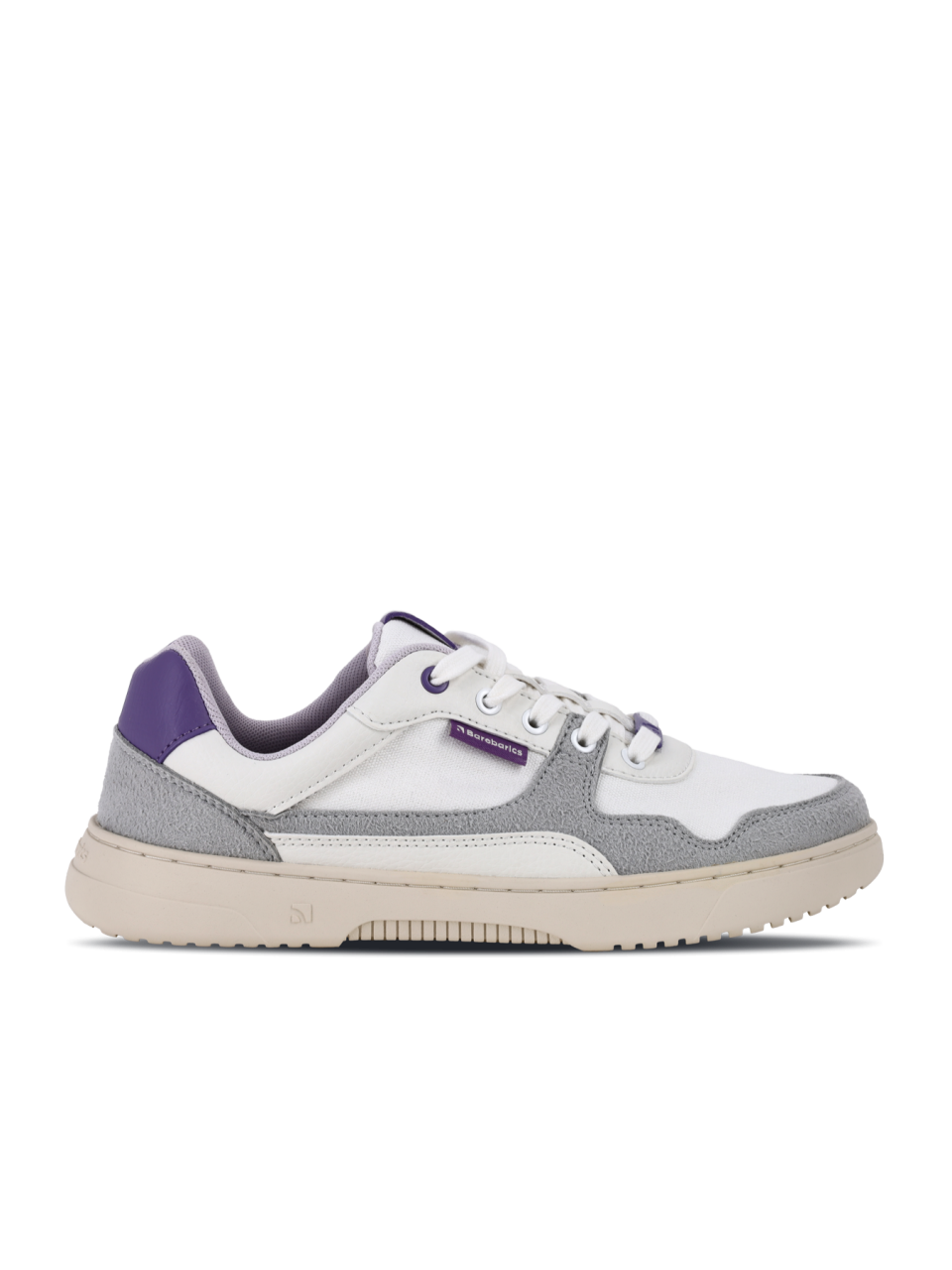 Barefoot Sneakers Barebarics Zing Vegan - White & Purple
