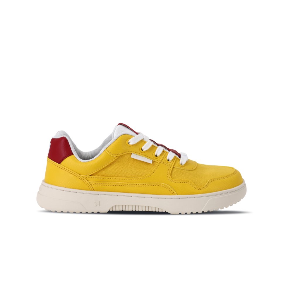 Barefoot Sneakers Barebarics Zing Vegan - Yellow & Red