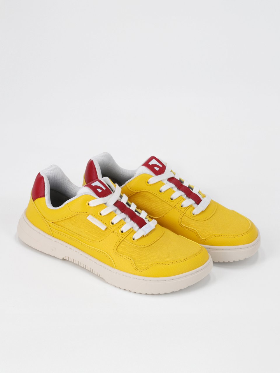 Barefoot Sneakers Barebarics Zing Vegan - Yellow & Red