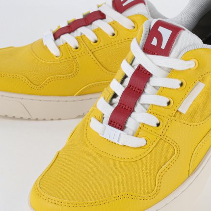 Barefoot Sneakers Barebarics Zing Vegan - Yellow & Red