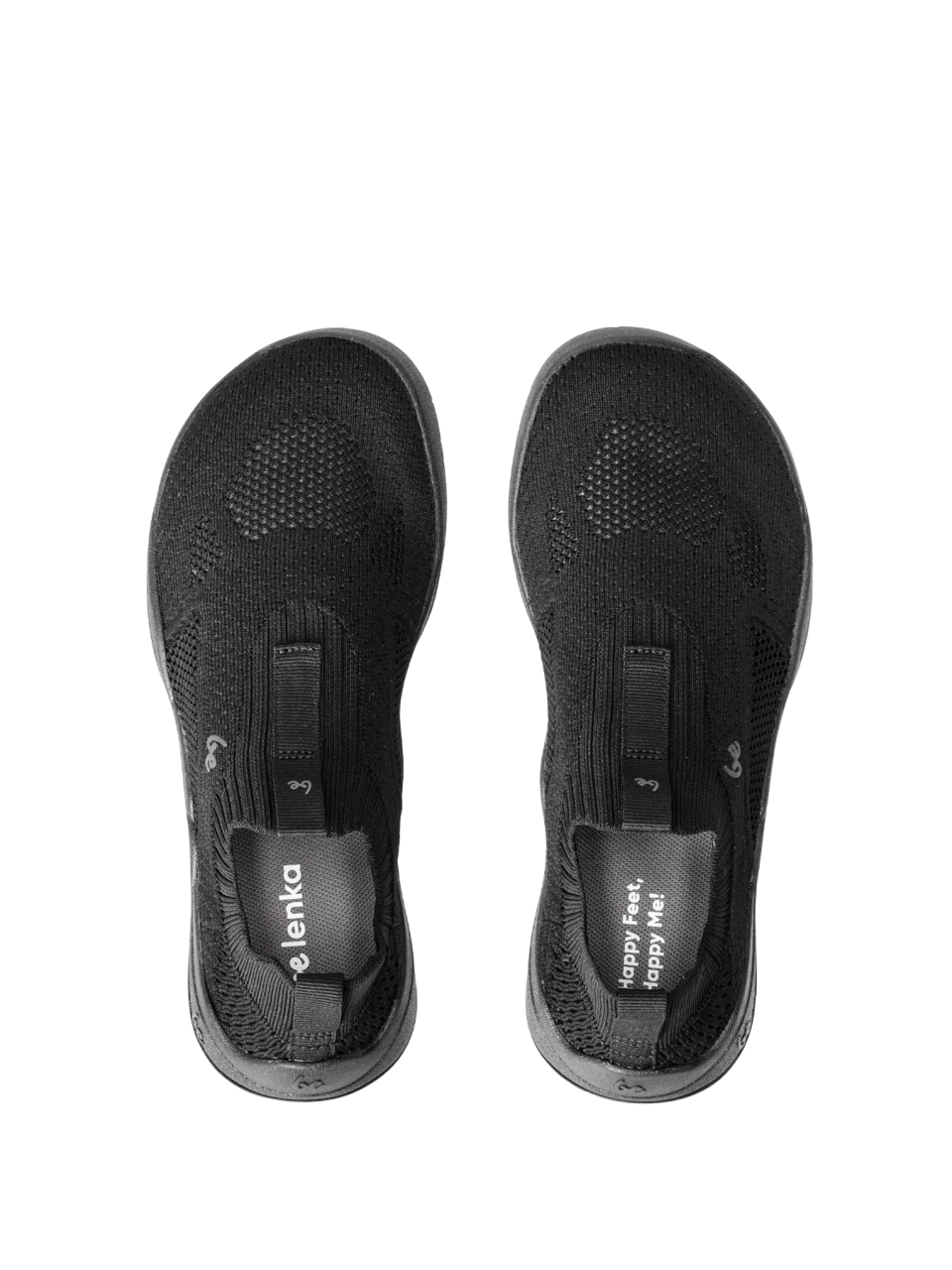 Kid's Barefoot Slip-on Shoes Be Lenka Luppo Junior - All Black