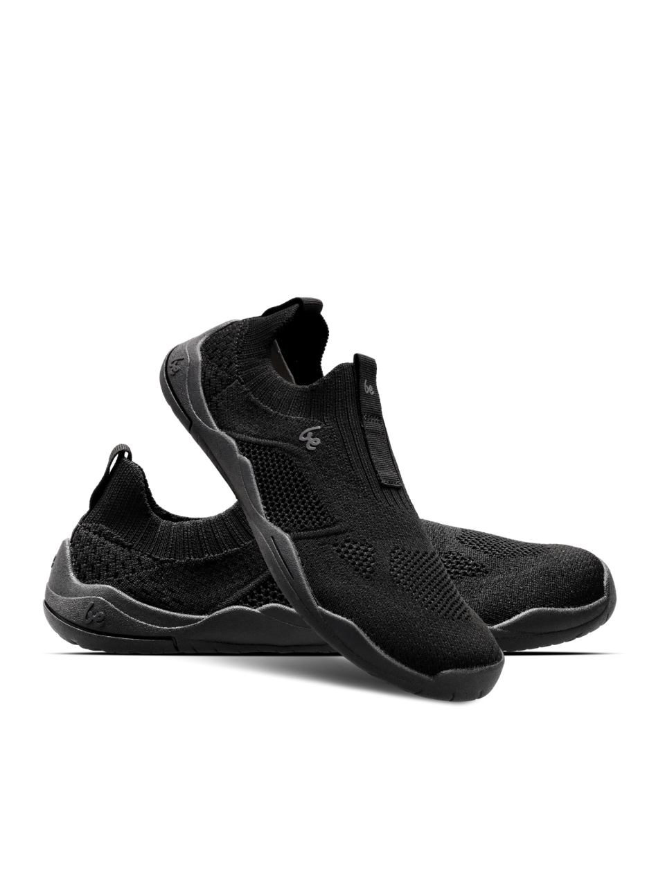 Kid's Barefoot Slip-on Shoes Be Lenka Luppo Junior - All Black