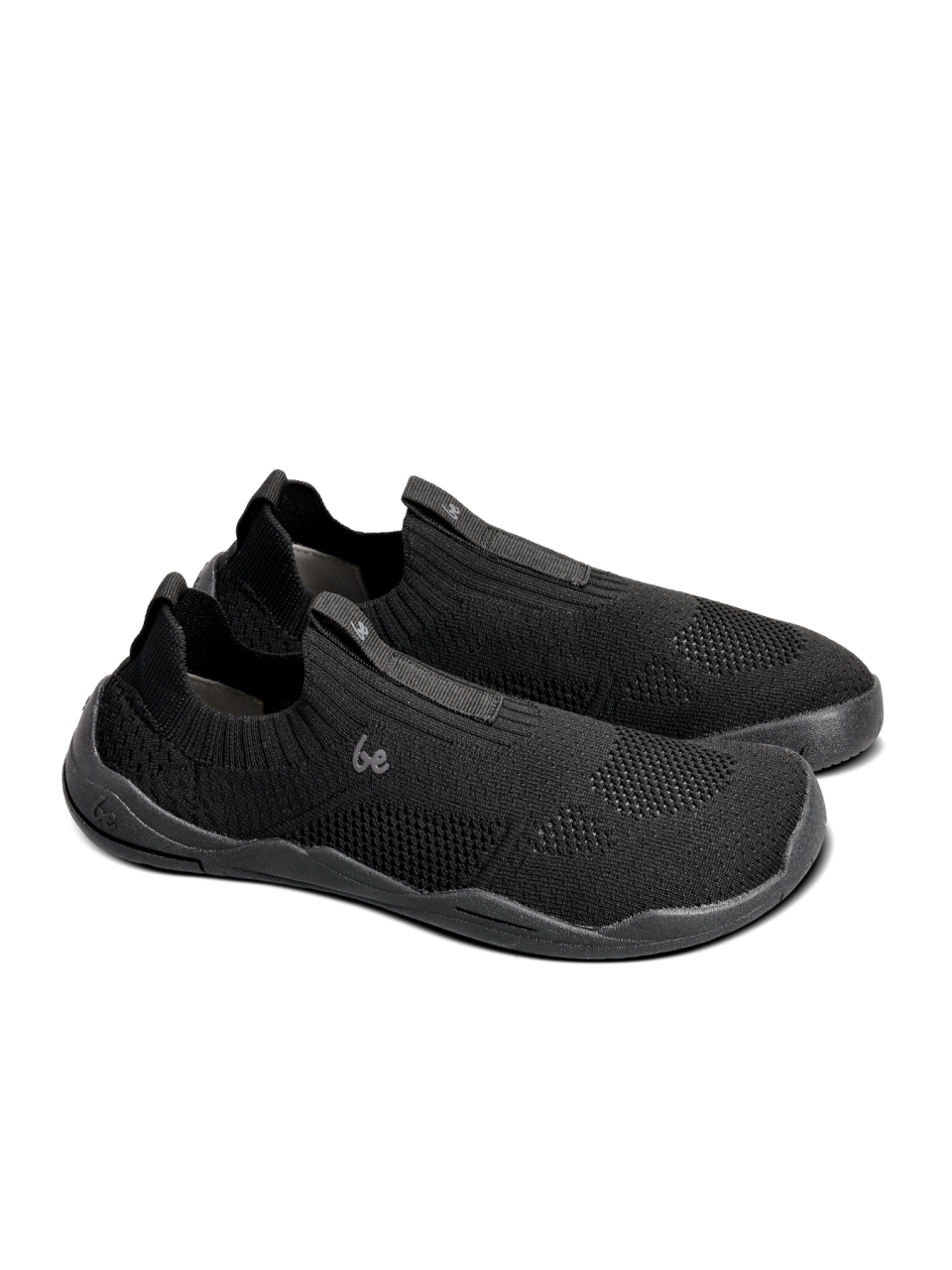 Kid's Barefoot Slip-on Shoes Be Lenka Luppo Junior - All Black