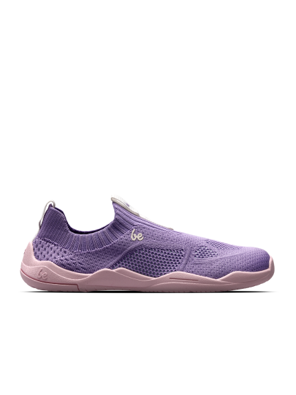 Kid's Barefoot Slip-on Shoes Be Lenka Luppo Junior - Lilac & Pink