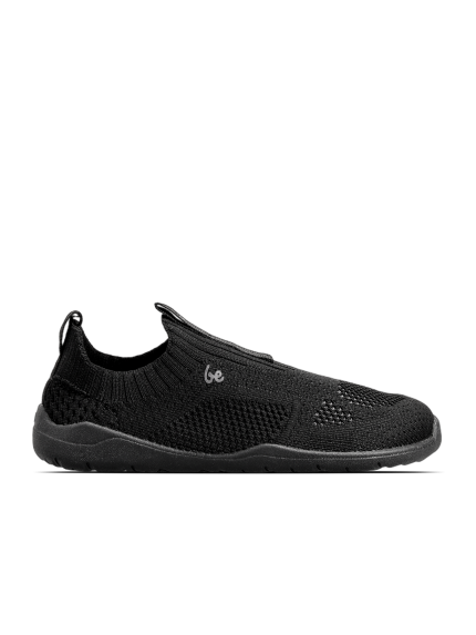 Kid's Barefoot Slip-on Shoes Be Lenka Luppo Kids - All Black