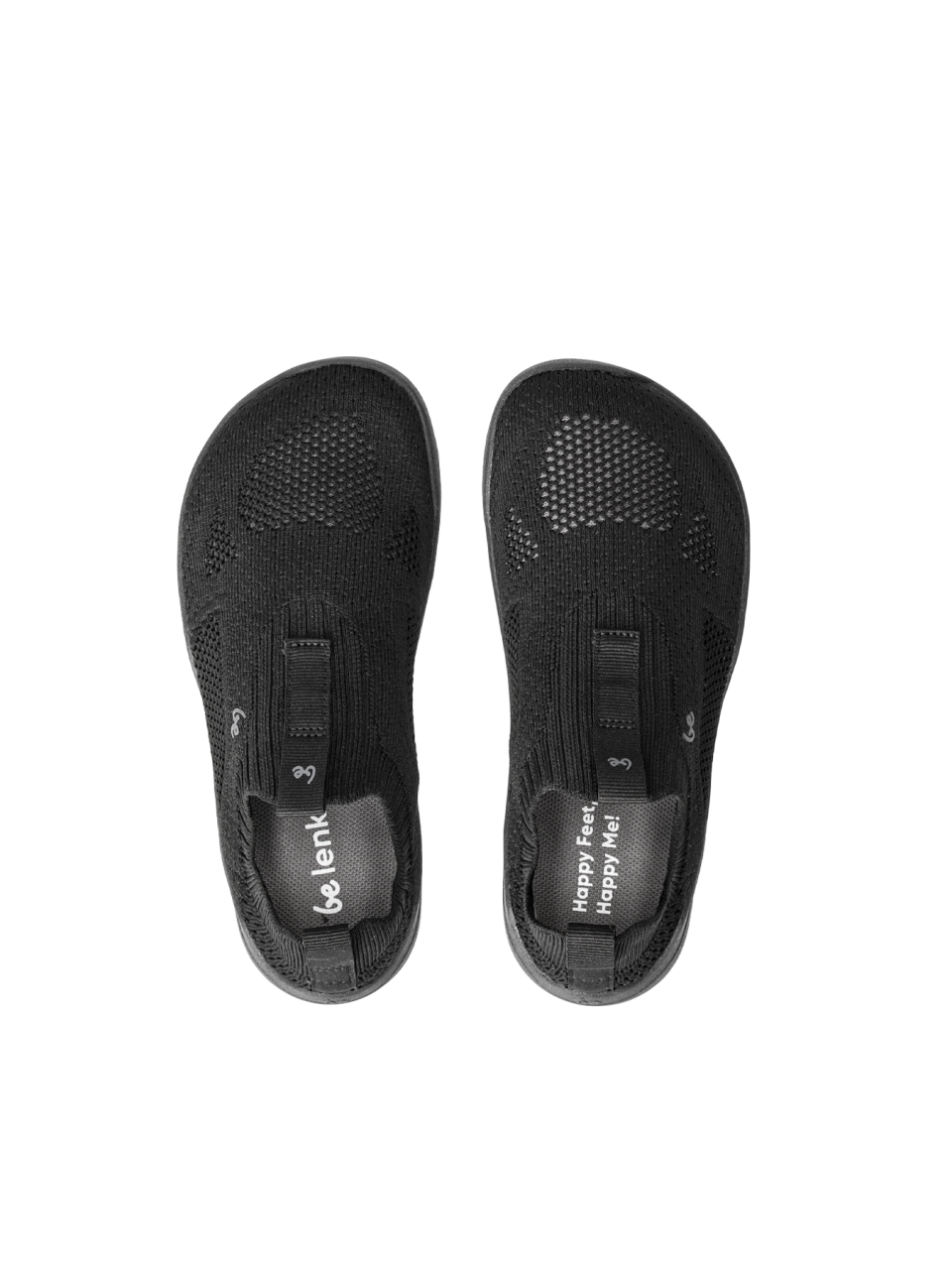 Kid's Barefoot Slip-on Shoes Be Lenka Luppo Kids - All Black