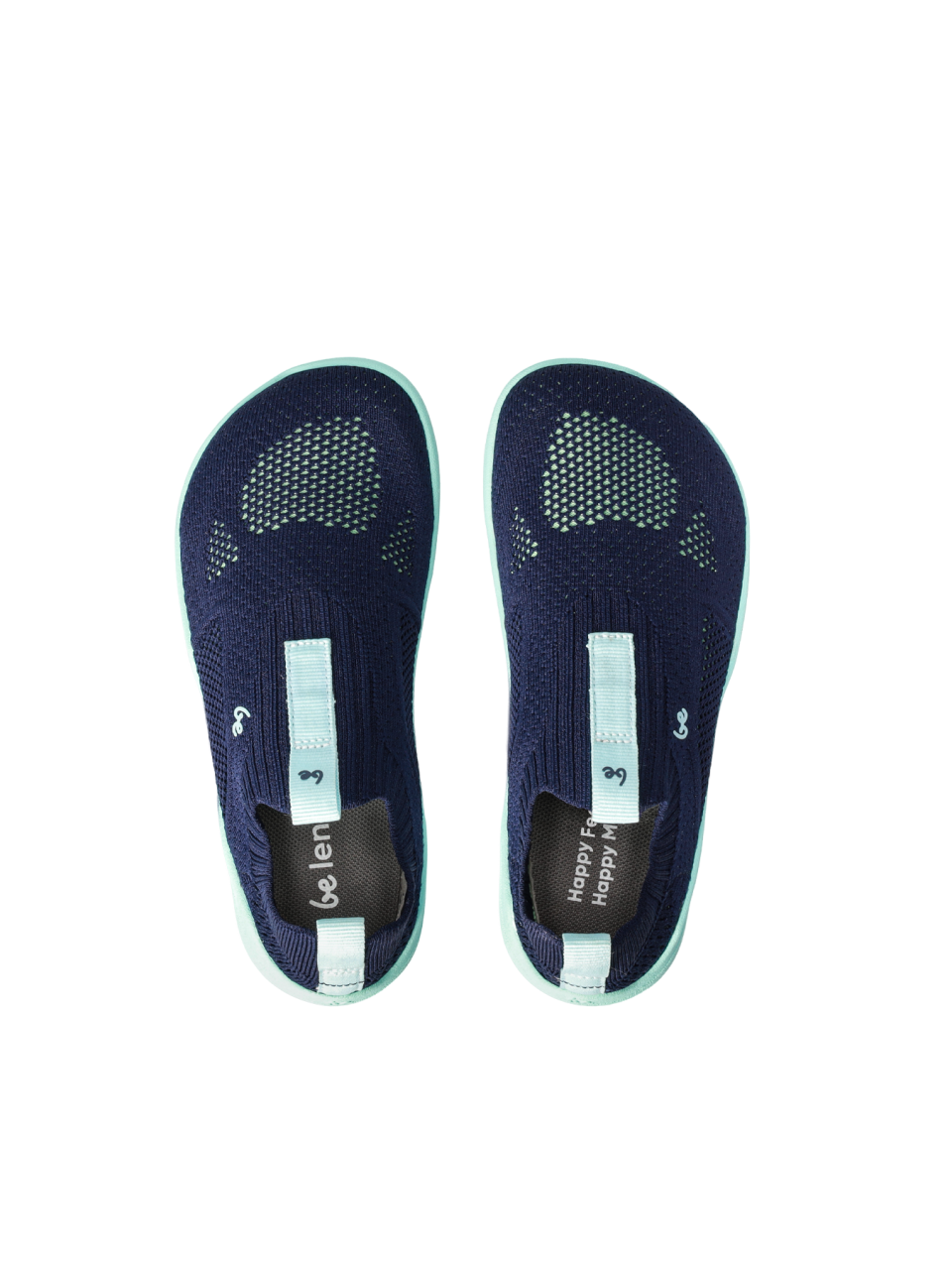 Kid's Barefoot Slip-on Shoes Be Lenka Luppo Kids - Blue & Aqua