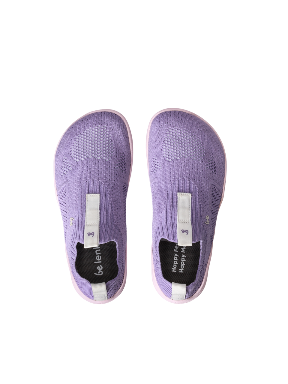 Kid's Barefoot Slip-on Shoes Be Lenka Luppo Kids - Lilac & Pink