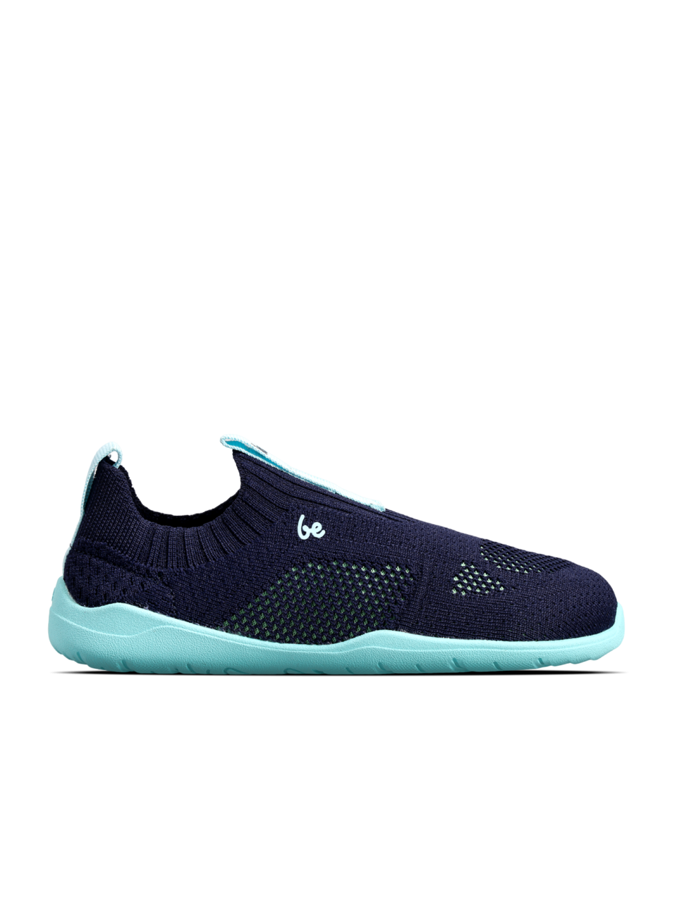 Kid's Barefoot Slip-on Shoes Be Lenka Luppo Preschool - Blue & Aqua