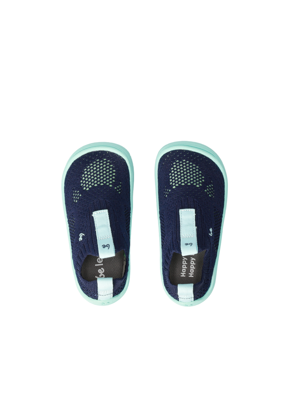 Kid's Barefoot Slip-on Shoes Be Lenka Luppo Preschool - Blue & Aqua