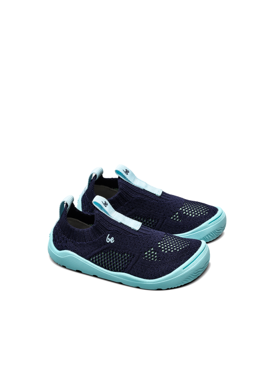Kid's Barefoot Slip-on Shoes Be Lenka Luppo Preschool - Blue & Aqua