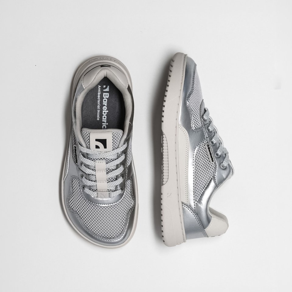 Barefoot Sneakers Barebarics Zing Fresh - Silver