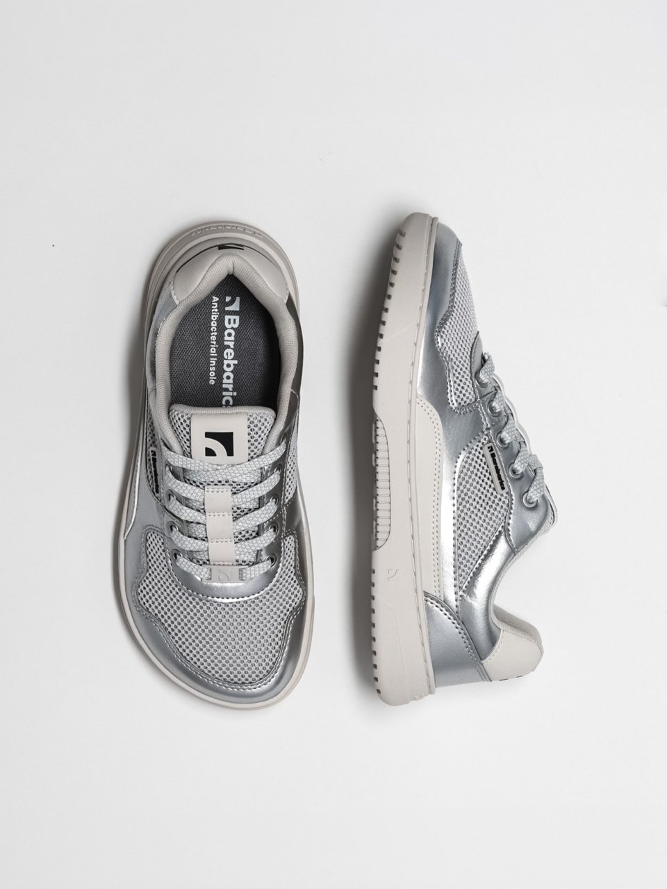 Barefoot Sneakers Barebarics Zing Fresh - Silver