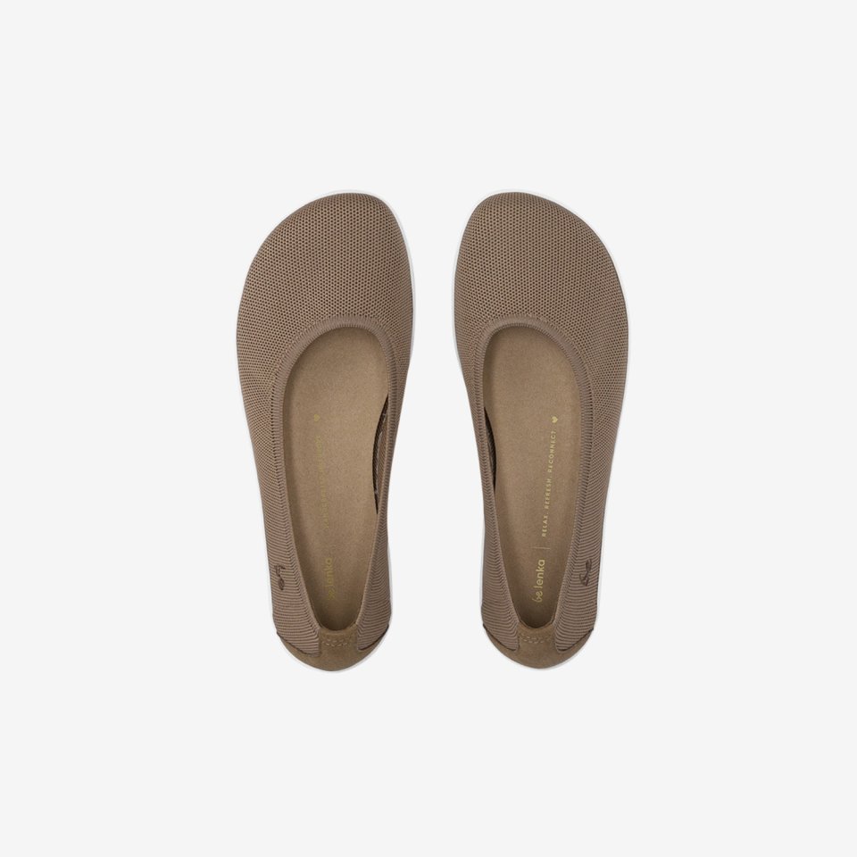 Ballet Flats Be Lenka Delight - Biscuit Brown