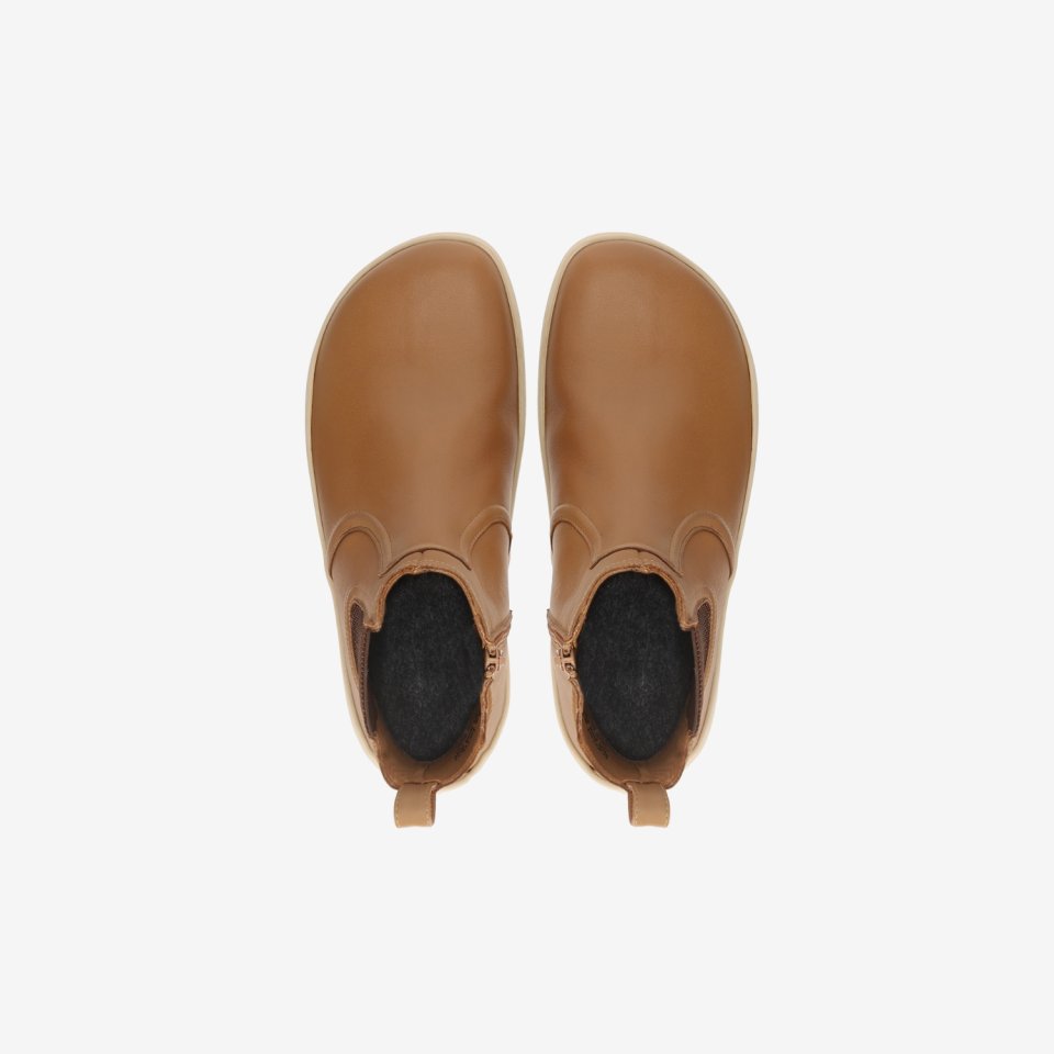 Barefoot Boots Be Lenka Allure - Light Cognac
