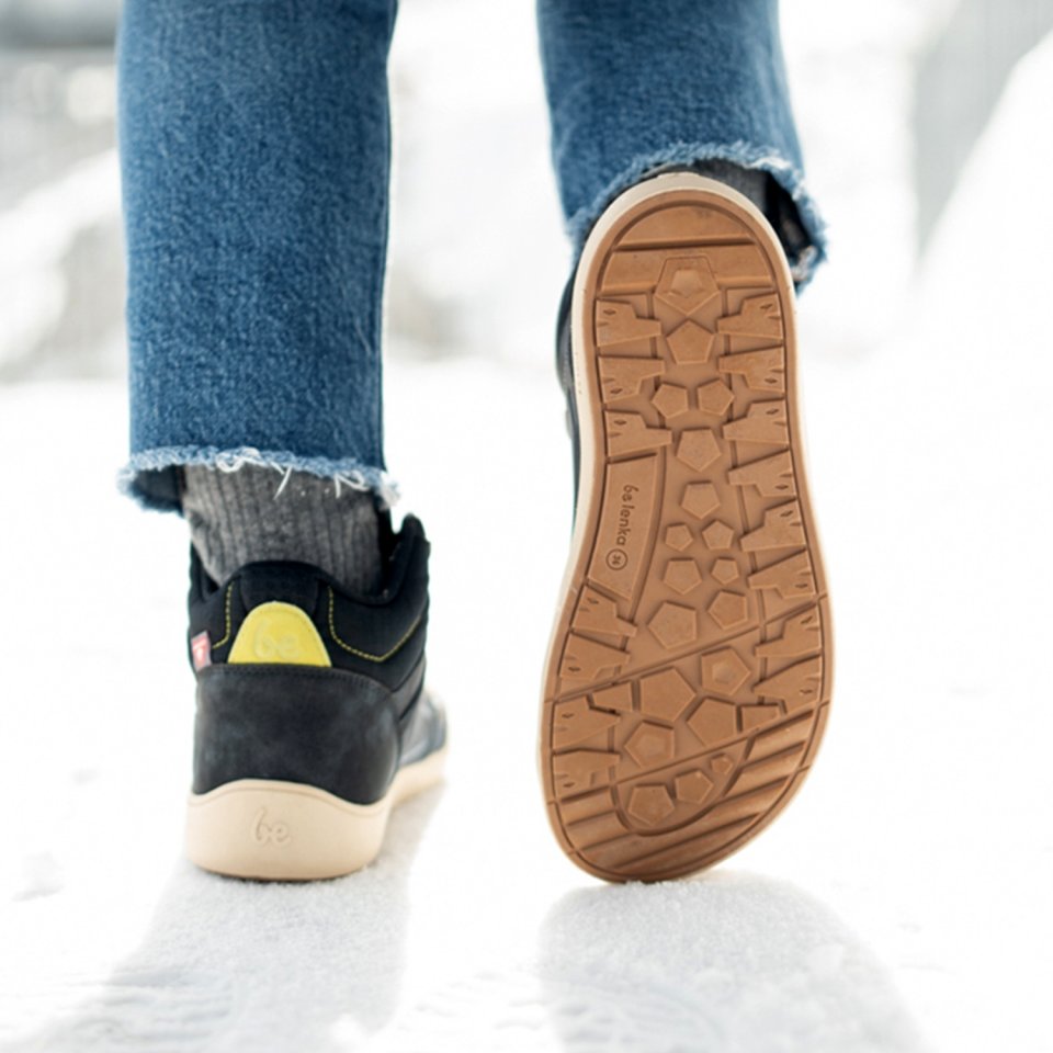 Barefoot Boots Be Lenka ArcticEdge - Charcoal Black