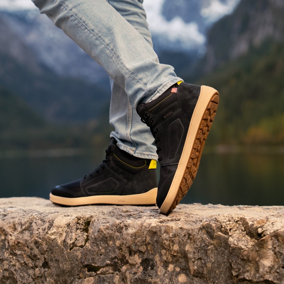 Barefoot Boots Be Lenka ArcticEdge - Charcoal Black