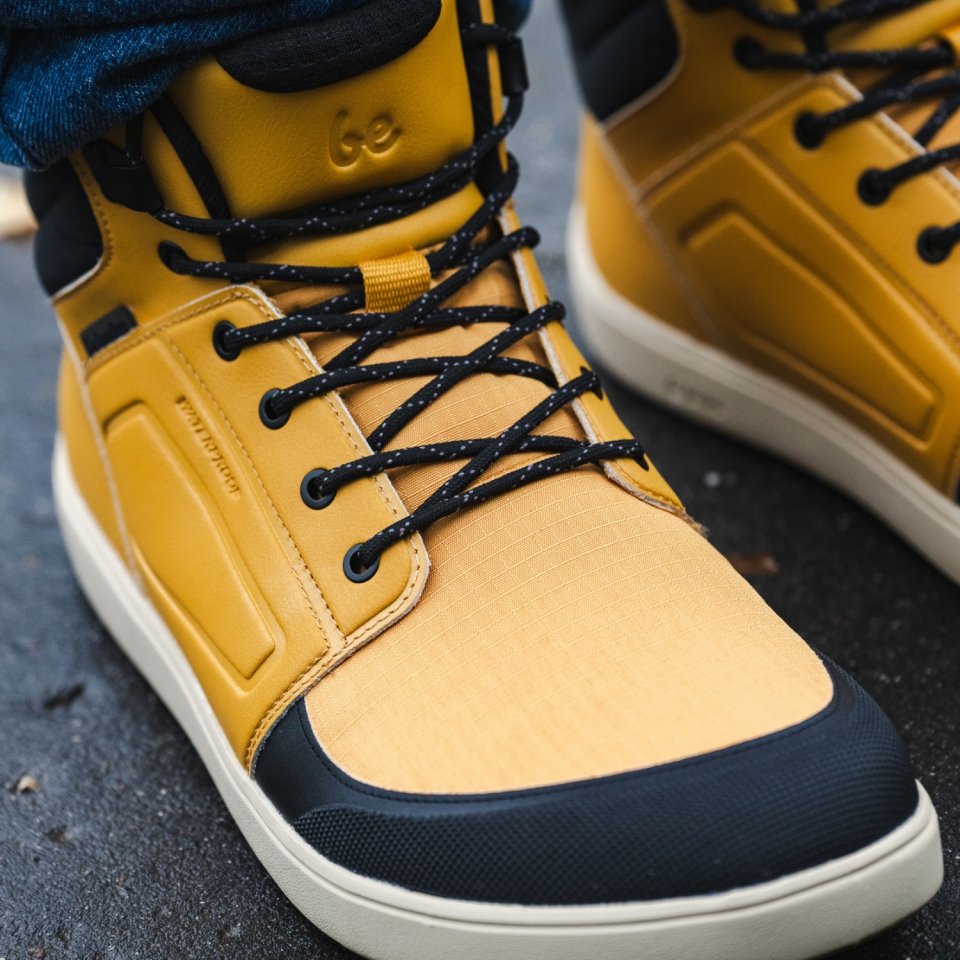 Barefoot Boots Be Lenka ArcticEdge - Mustard