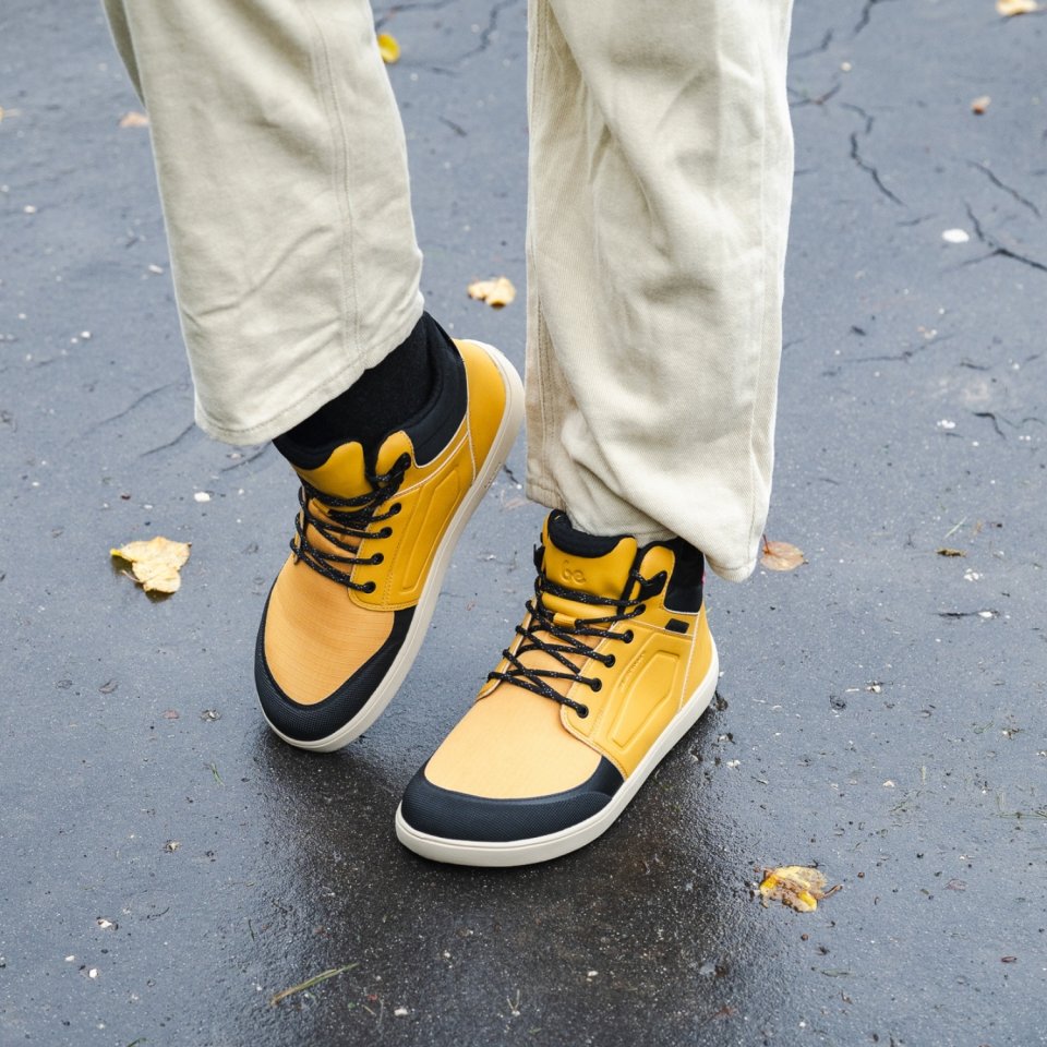 Barefoot Boots Be Lenka ArcticEdge - Mustard