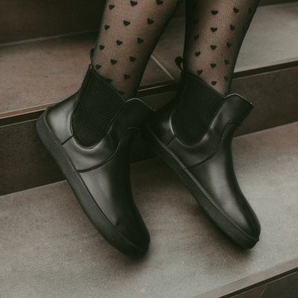 Barefoot Chelsea Boots Be Lenka Entice Neo - All Black