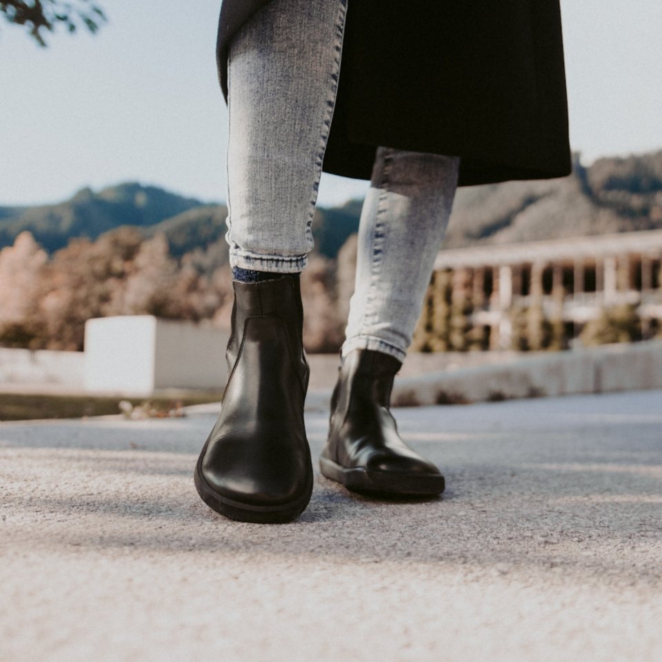 Barefoot Chelsea Boots Be Lenka Entice Neo - All Black