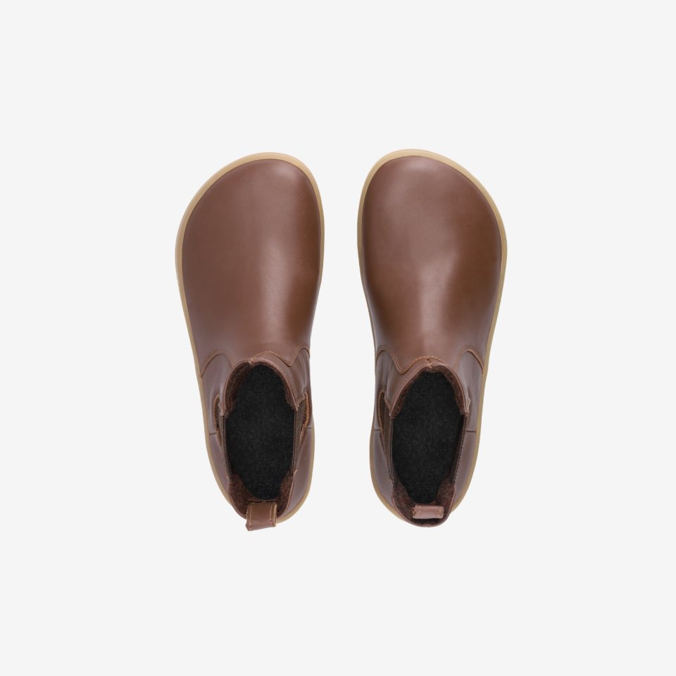 Barefoot Chelsea Boots Be Lenka Entice Neo - Dark Brown