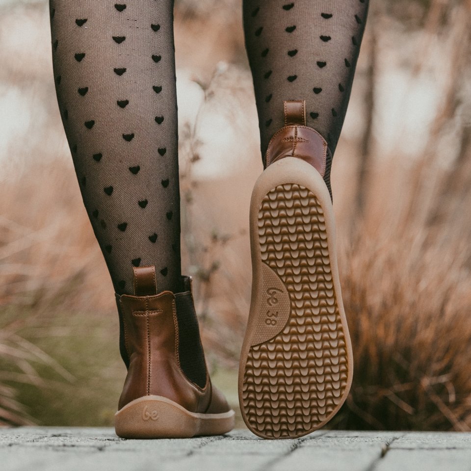 Barefoot Chelsea Boots Be Lenka Entice Neo - Dark Brown