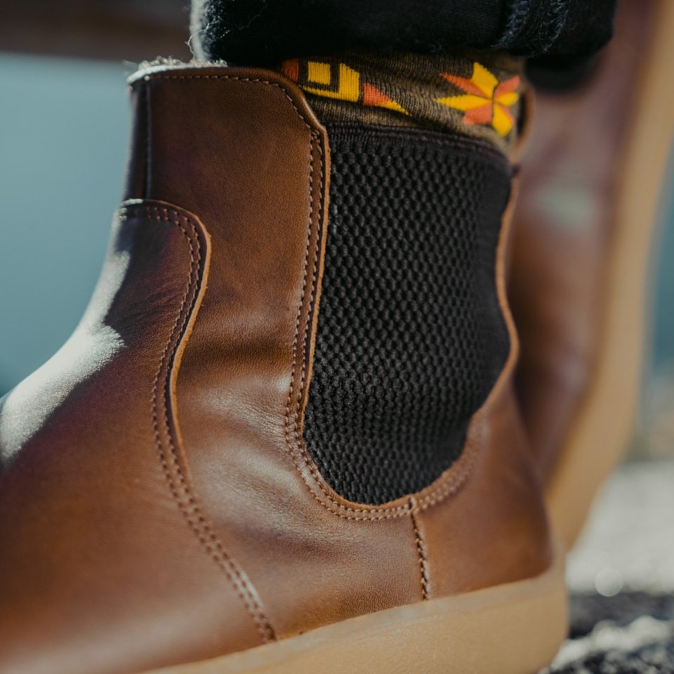 Barefoot Chelsea Boots Be Lenka Entice Neo - Dark Brown