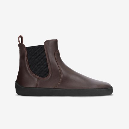 Barefoot Chelsea Boots Be Lenka Entice Neo - Dark Brown & Black