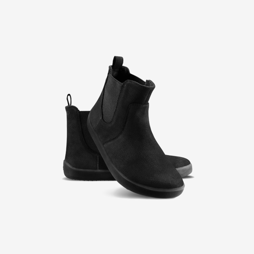 Barefoot Chelsea Boots Be Lenka Entice Neo - Matt Black
