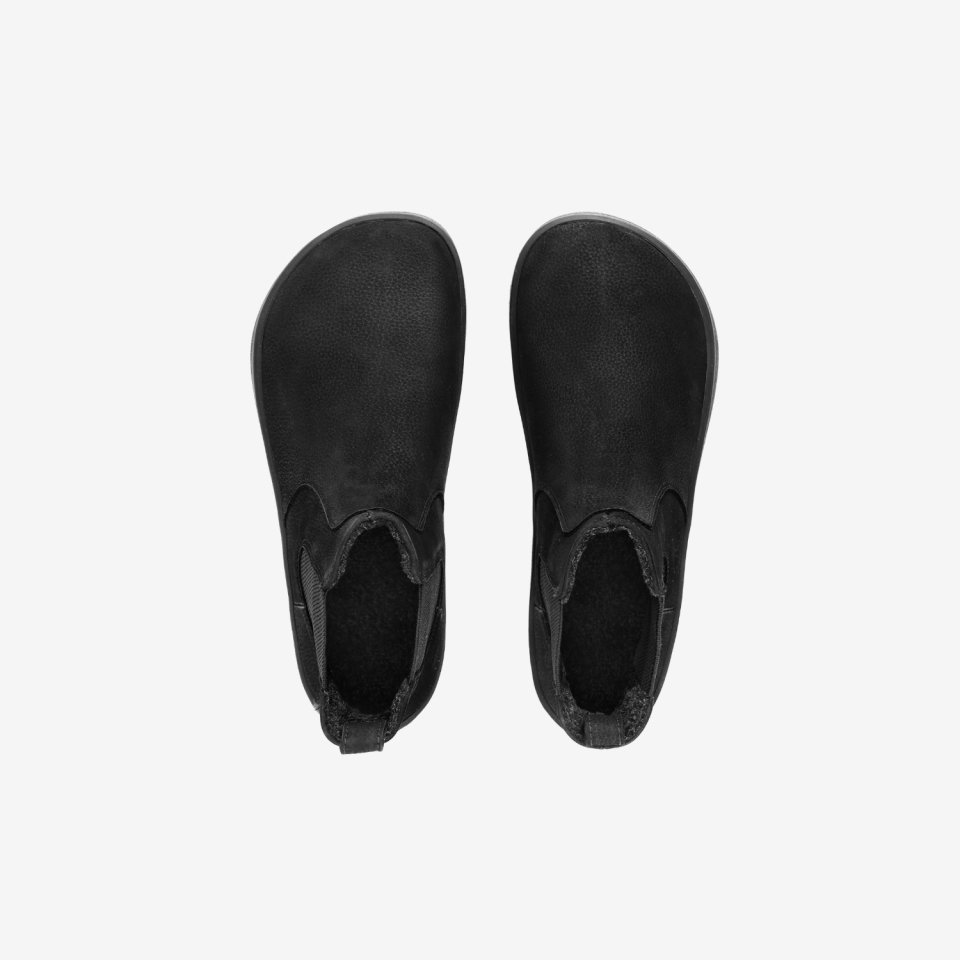 Barefoot Chelsea Boots Be Lenka Entice Neo - Matt Black