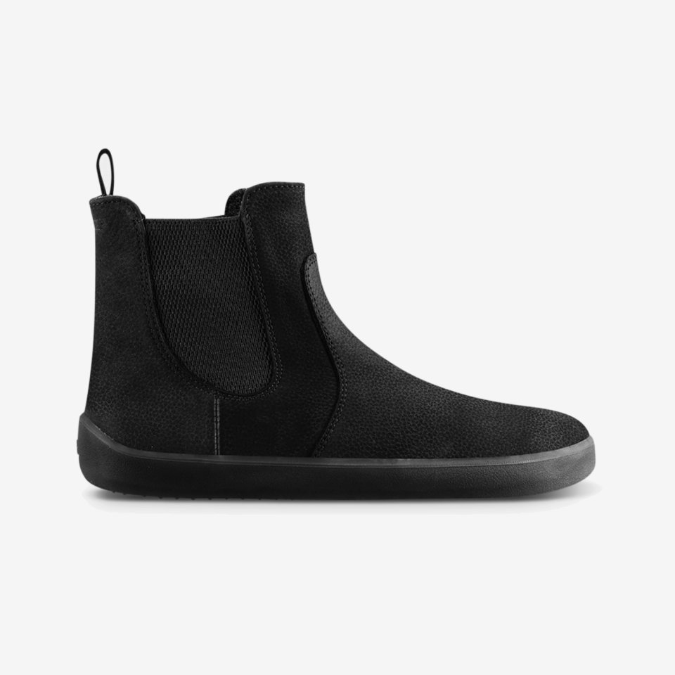 Barefoot Chelsea Boots Be Lenka Entice Neo - Matt Black