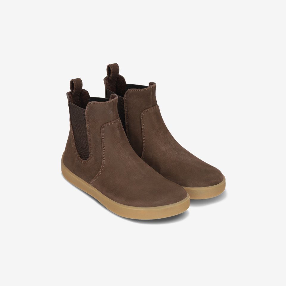 Barefoot Chelsea Boots Be Lenka Entice Neo - Matt Dark Brown