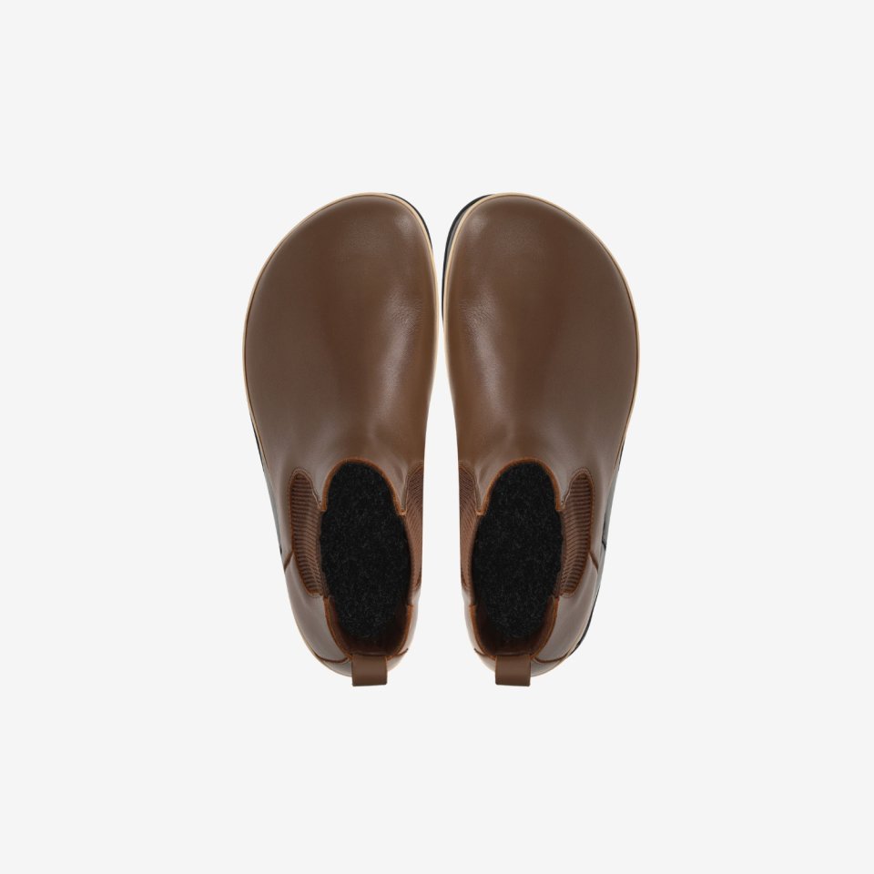 Barefoot Boots Be Lenka Glam - Milk Chocolate